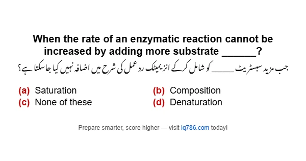 When the rate of an enzymatic reaction cannot be increased by adding more substrate ______?