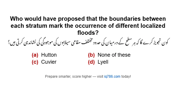 Who would have proposed that the boundaries between each stratum mark the occurrence of different localized floods?
