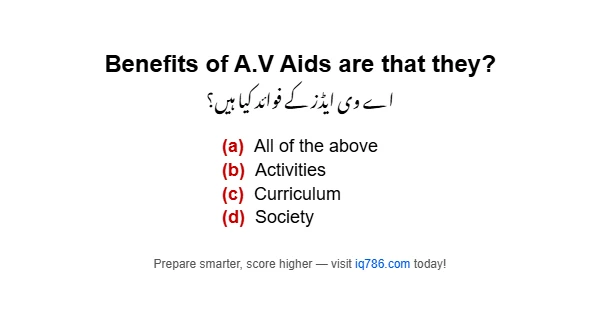 Benefits of A.V Aids are that they?